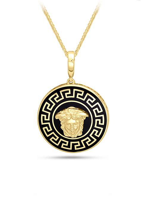 altın versace kolye